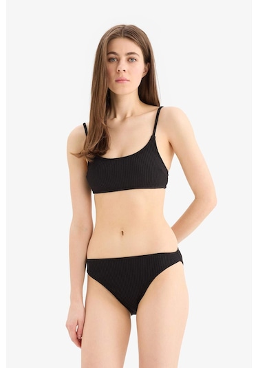 Defacto Regular Fit Bürümcük Bikini Altı-fall İn Love B6904ax25smbk81 Siyah
