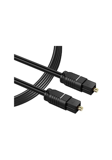 1 Metre Dijital Fiber Optik Ses Kablosu Toslink Kablo