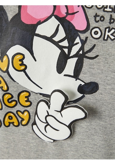 Name It Disney Gri-melanj Kız Çocuk Sweatshirt 13221139 001