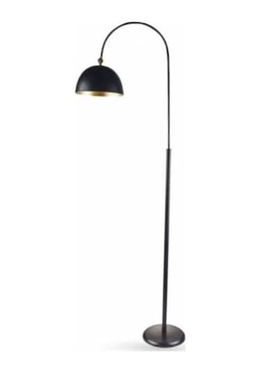 Retro Metal Siyah Dekoratif Köşe Lambası Lambader Hareketli Başlık Çap:40 Cm