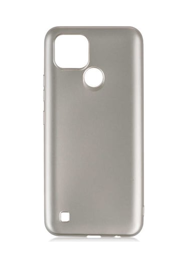 Zore Realme C21 Kılıf Msra Premier Silikon Kapak - Gold Gold
