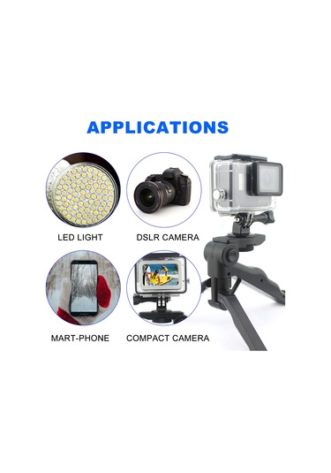 Singree Taşınabilir Mini Tripod - Akıllı Telefon Tutuculu Hafif Seyahat Desteği Diğer