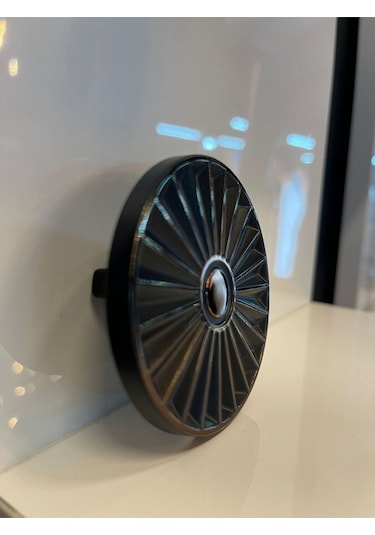 Sole Metal Kulp 32mm Mat Siyah+bronz Dolap Kapak Modern Çekmece Mobilya Tv Ünite Komidin