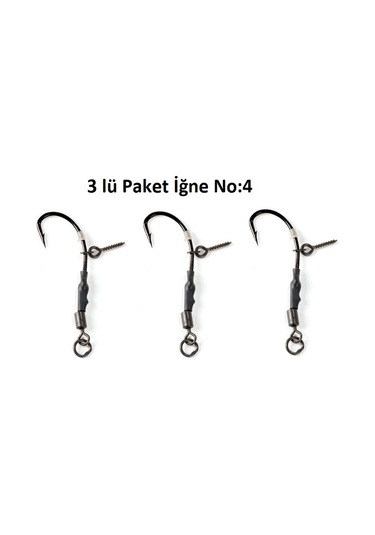Extra Carp Rig 777P No:4 (3 adet)