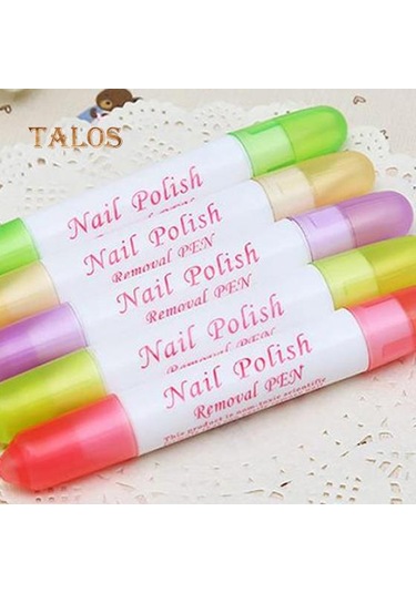 1 Adet Kadın Nail Art Cila Düzeltici Kalem Sökücü Hatalar Temizleyici 3 İpuçları Tırnak Bakımı