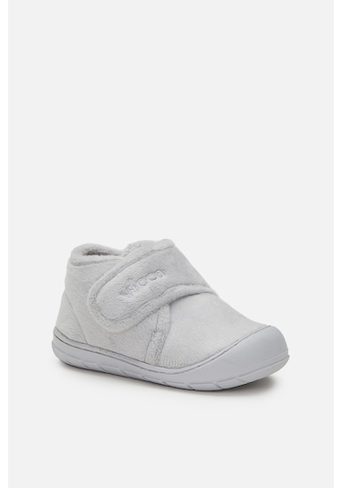 Vicco Color Rahat Kalıp Unisex Bebek Gri Panduf Gri