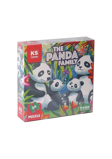 Ks Puzzle Prs 32706 The Panda Family Pre School Puzzle