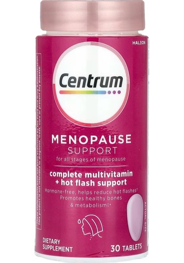 Menopause Support Complete Multivitamin + Hot Flash Support 30 Tablet