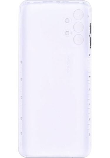 Samsung Uyumlu Galaxy A13  Arka Pil Batarya Kapağı Sm-a135f - Beyaz