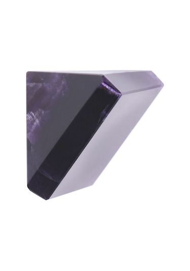 Kangvka 3cm Doğal Ametist Piramit: Ev Dekorasyonu, Hediye Ve Kağıt Ağırlığı - Kutsal Ve Faydalı Kristal