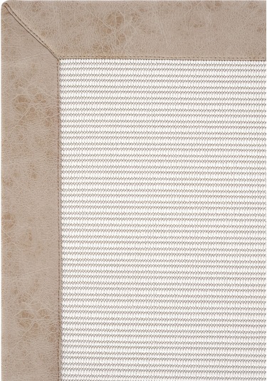 Cool Halı Oslo M60 Beyaz Mutfak Halısı Leke Tutmaz Tezgah Önü Yolluk Dokuma Bordürlü Sisal Halı