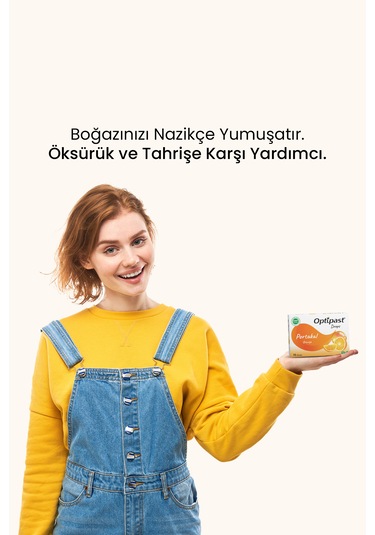 Optipast Drops Portakal & C Vitaminli 16 Pastil