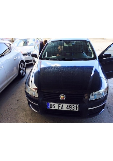 Fiat Stilo Abarth Logo Rozet Komple Set