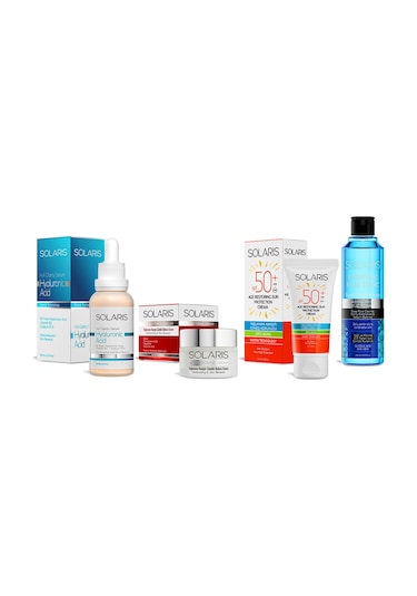 Solaris Hyaluronic Acid Serum 30 ML + Yaşlanma Karşıtı Avantaj Paketi