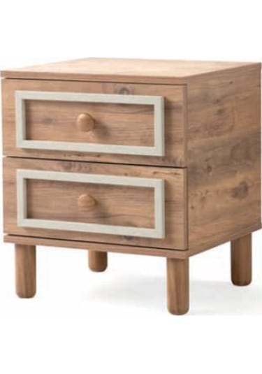 Bera 2 Çekmeceli Ezgi Komidin Ceviz