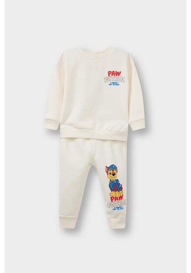 Defacto Erkek Bebek Paw Patrol 2li Takım Sweatshirt Eşofman Altı F4528a525auer118 Ekru Defacto Erkek Bebek Paw Patrol 2li Takım Sweatshirt Eşofman Altı F4528a525auer118 Ekru