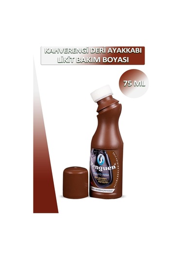 Bağcık + Penguen Deri Likit Ayakkabı Bakım Boyası 75 Ml Set 001