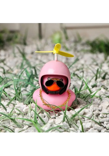 Simalend Arabanın İçinde Kasklı Ve Gözlükli Ördek 165493340