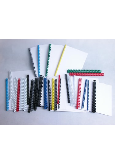 Lamiess 14 Mm Plastik Spiral Siyah 100'Lü