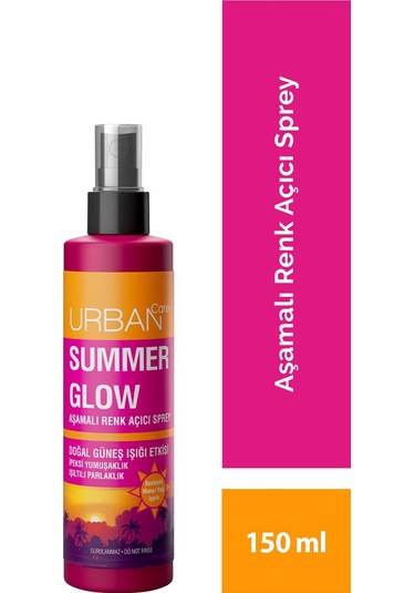 Urban Care Summer Monoi Oil & Ylang Ylang Renk Açıcı Sprey 150 ML