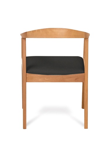 Helsinki Antrasit C Model Bohem Natural Ahşap Sandalye