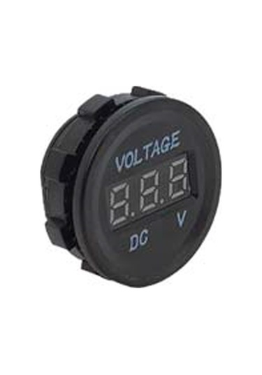 Voltmetre Pano Tip 28mm Düz