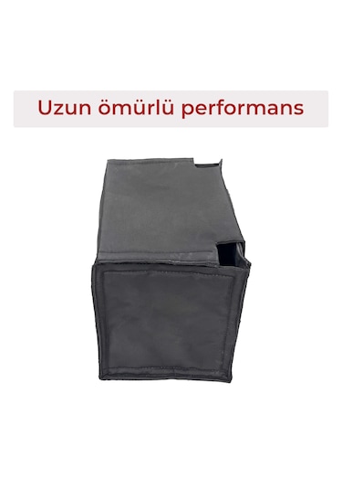 Akü Muhafaza Kılıfı Siyah 60ah-62ah-64ah-66ah Amper Uyumlu