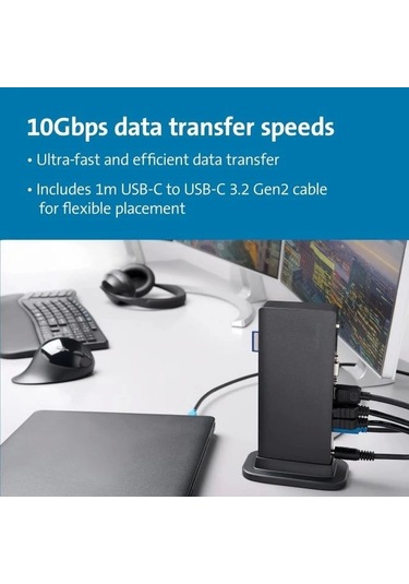 Kensington Üçlü Ekran Usb-c Bağlantı İstasyonu K37060na Usb-c Triple Display 100w