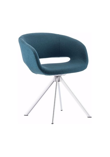 Elegant Bar Sandalyesi Mavi