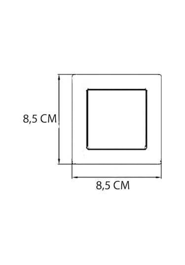 Beyaz Dimmer 800 W Mono Despina Çerçeve Dahil