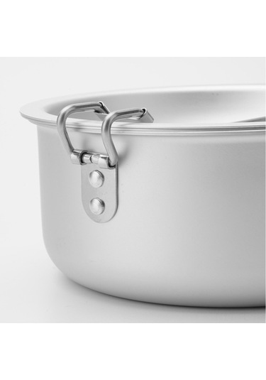 Lemestar Alüminyum Kamp Mutfak Seti - 1.4l Çorba Tenceri, Sote Tavası Ve Tabak - Taşınabilir, Dayanıklı, Outdoor Maceralar İçin Çok Renkli