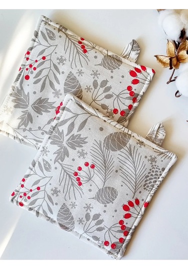 Emılıy Home Pamuklu Tutacak Seti 263301859 Beyaz