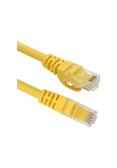 Vcom Np611B-Y-15.0 Cat6 15.0Mt Sarı Utp Patch Kablo