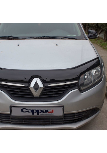 Cappafe Renault Symbol Ön Kaput Koruyucu Rüzgarlığı 4Mm Akrilik