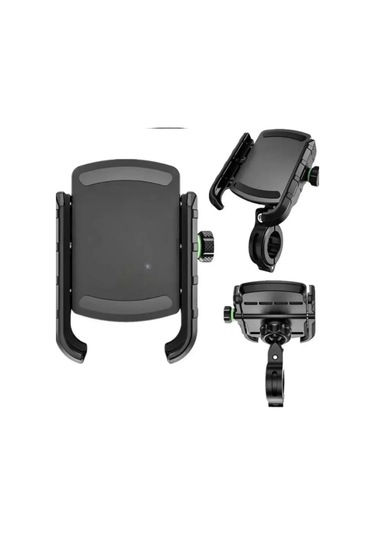 Bst3 Motosiklet Gidon Ve Ayna Bağlantılı Motor Ve Bisiklet Uyumlu Telefon Tutucu - 9048393105316ynt