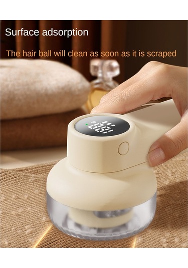 Dijital Ekranlı Profesyonel Şarjlı Kumaş Tıraş Makinesi - B