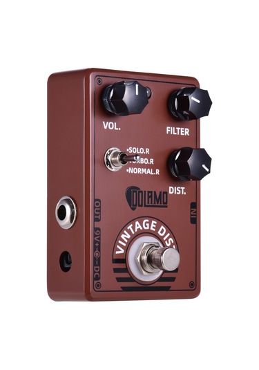 Geeksen Vintage Distoon Gitar Efekt Pedalı Ses Filtresi Ve Distoon Kontrolleri Elektrik Gitar İçin Gerçek By Kahve