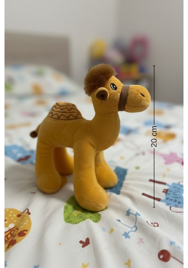 Sevimli Deve Peluş Oyuncak 20 Cm Çok Renkli