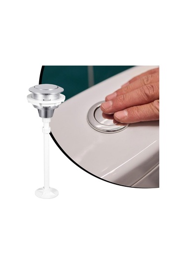 Suntek Ev, Banyo, Otel İçin 38 Mm Evrensel Kolay Kurulumlu Gümüş