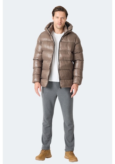Slazenger Hoot Erkek Kahve Mont & Kaban Kahve