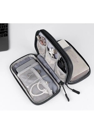 Shine Love Aksesuar Ve Kablo Saklama Çantası 164856488 Siyah