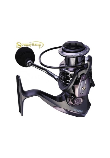 Novahub Sougayilang Balıkçılık Reel 13 + 1bb Hafif Ultra Pürüzsüz Alüminyum İplik Balıkçılık Reel 14bb Xy1000
