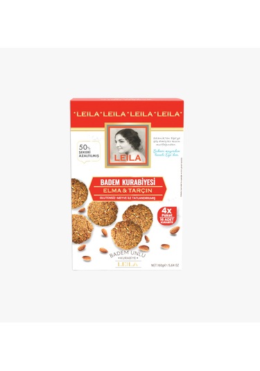 Balanu Badem Kurabiyesi Elma Tarçın Glutensiz 160 G