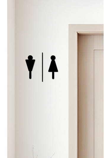 Wc Tabelası, Tuvalet Levhası, Kadın Erkek Tabela, Yönlendirme Levhaları 45