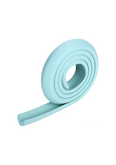 Qingmipy 2 Metre Gri Nbr Çocuk Koruyucu Tampon Şerit - Yumuşak, Çevre Dost, Kolay Kurulum, Mutfak/ofis Mobilya Köşe Koruması Gri