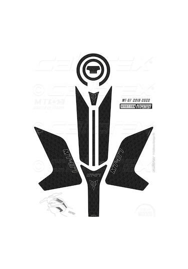 Yamaha Mt07 2018 2019 2020 Tank Pad Mesh