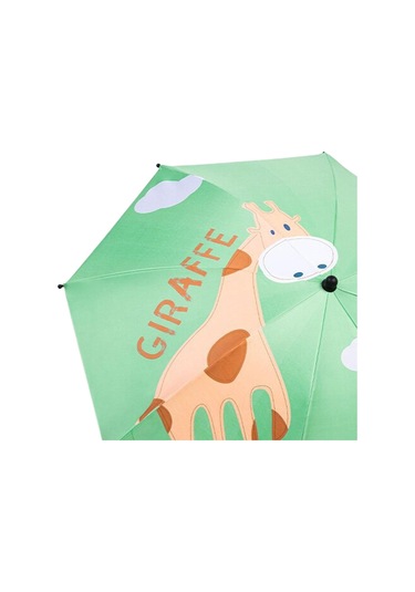 Suntek Bebek Arabası Şemsiyesi Kelepçeli Seyahat Yaz Zürafa Zürafa Çok Renkli