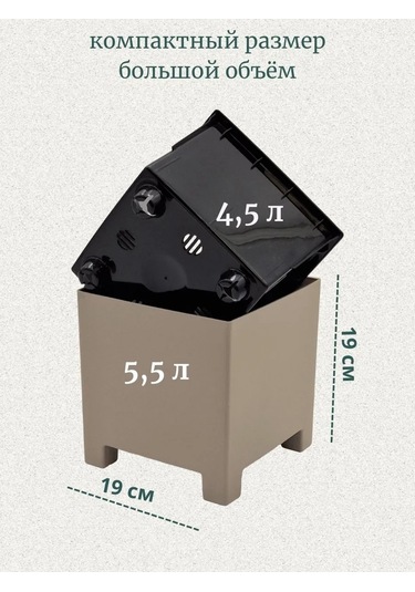 Live-in-green 2l Ve 5,5l Plastik Çiçek Saksısı S 414324538