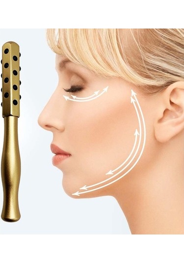 Yüz Silindir Boynu Cilt Alet Yüzü Altın Kaldırma A8ıgvc Altın