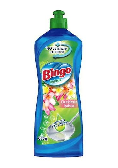 Bingo Çiçeklerin Işıltısı Elde Sıvı Bulaşık Deterjanı 675 G